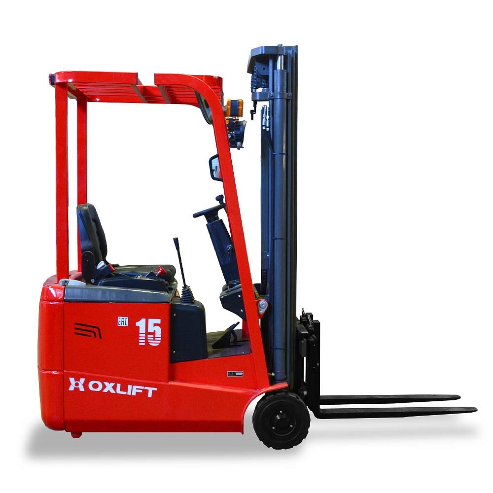 Фото 26 - Мини Электропогрузчик OXLIFT MPX15 h3 4500 мм с боковым смещением каретки.