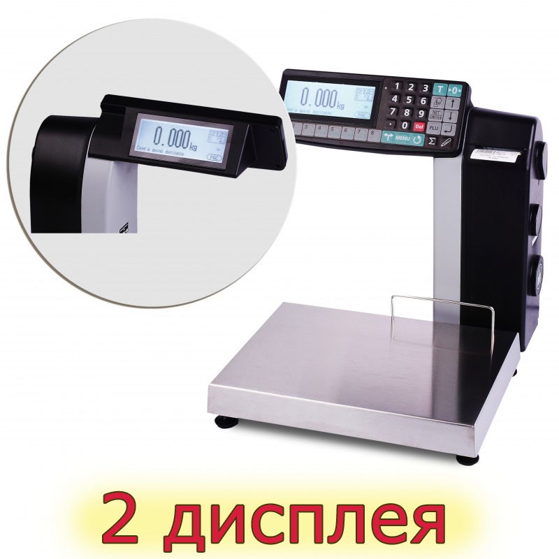 Фото 18 - Весы с печатью этикеток MK-6.2-R2P10-1 (с подмотчиком).