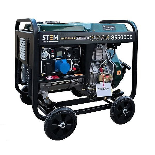 Фото 52 - ГЕНЕРАТОР ДИЗЕЛЬНЫЙ STEM TECHNO S5500DE (5,5 КВТ).