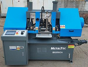 Фото 15 - MetalTec BS 350 CA автоматический колонный ленточнопильный станок.