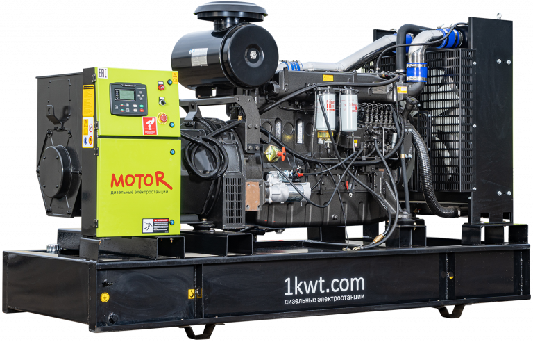 Фото 4 - АД200-Т400 дизельный генератор Motor 200 кВт Открытая на двигателе RICARDO / 6D10D235A.