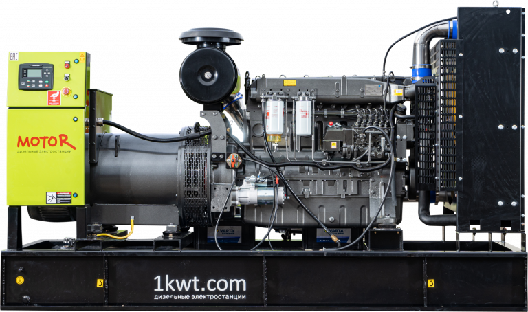 Фото 3 - АД300-T400 дизельный генератор Motor 300 кВт В контейнере на двигателе RICARDO / 6D12D320A.