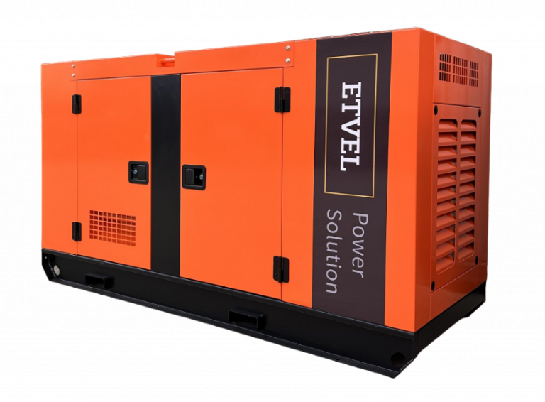 Фото 1 - Дизельный генератор Etvel ED-110R в кожухе.